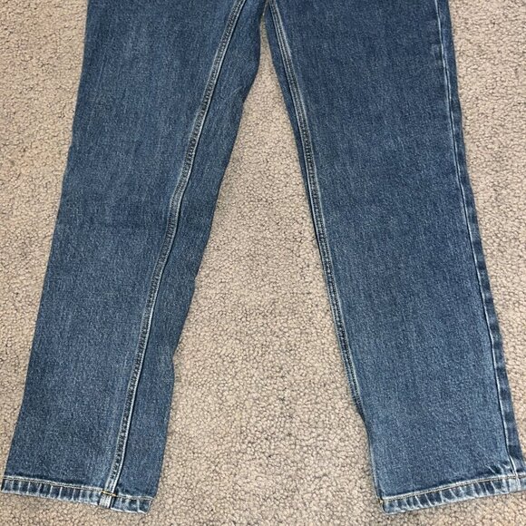 EVERLANE THE ORIGINAL CHEEKY JEAN - Medium Wash Blue - Organic Cotton - EUC - 27 - Picture 3 of 12